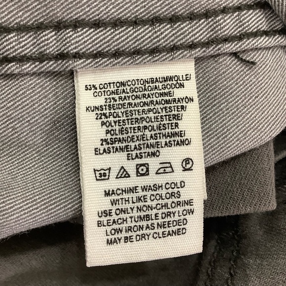 Free People Denim Grey Mini Skirt - Picture 5 of 6